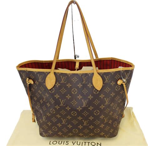 louis vuitton neverfull red trim|louis vuitton neverfull handbags.